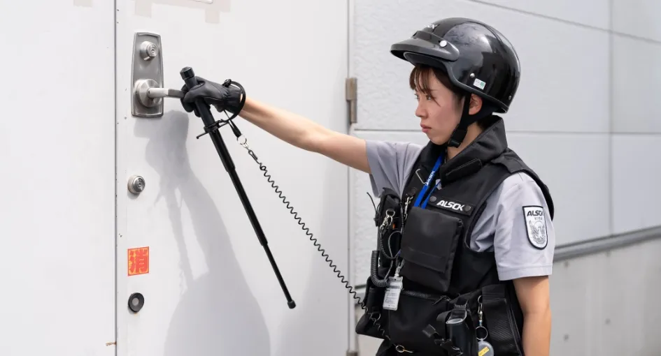 機械警備隊員イメージ画像